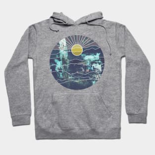 Abstract sun Hoodie